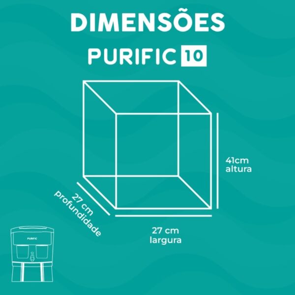 Purific 10 Azul Refil Camadas